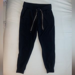 zella womens athletic joggers, black (size XS)